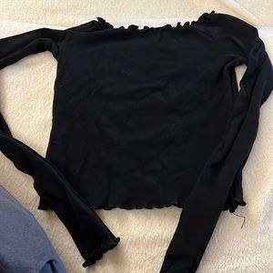 Comfy off the shoulder top